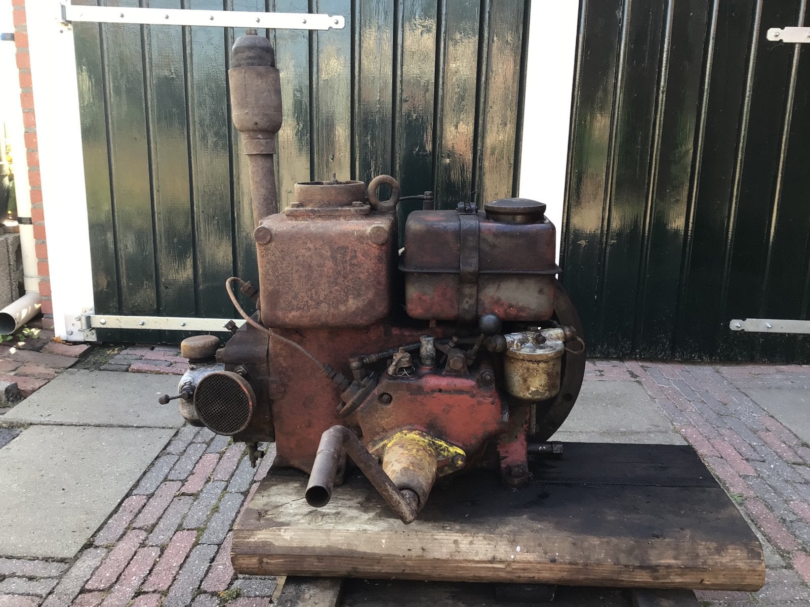 Guldner Motor-Werke Aschaffenburg Stationaire Motor GKN  6ps, Doe-het-zelf en Verbouw, Motoren, Ophalen, Dieselmotor