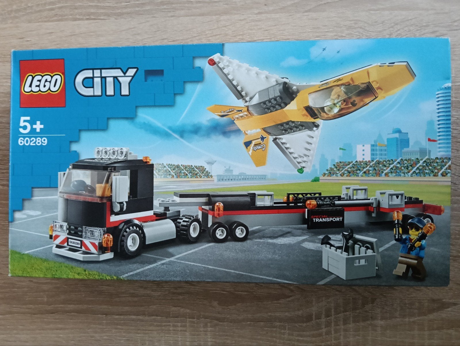 Lego City 60289 Vliegtuig Transport, Kinderen en Baby's, City, Lego, Ophalen of Verzenden, Zo goed als nieuw