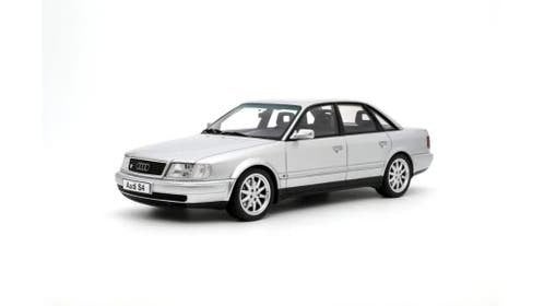 Audi S4 (C4) 4.2 V8 Crystal Silver 1993 - 1:18 - OttOmobile, OttOMobile, Rue de L' Ecusson 2, 56120 Josselin France, Nieuw, Ophalen of Verzenden