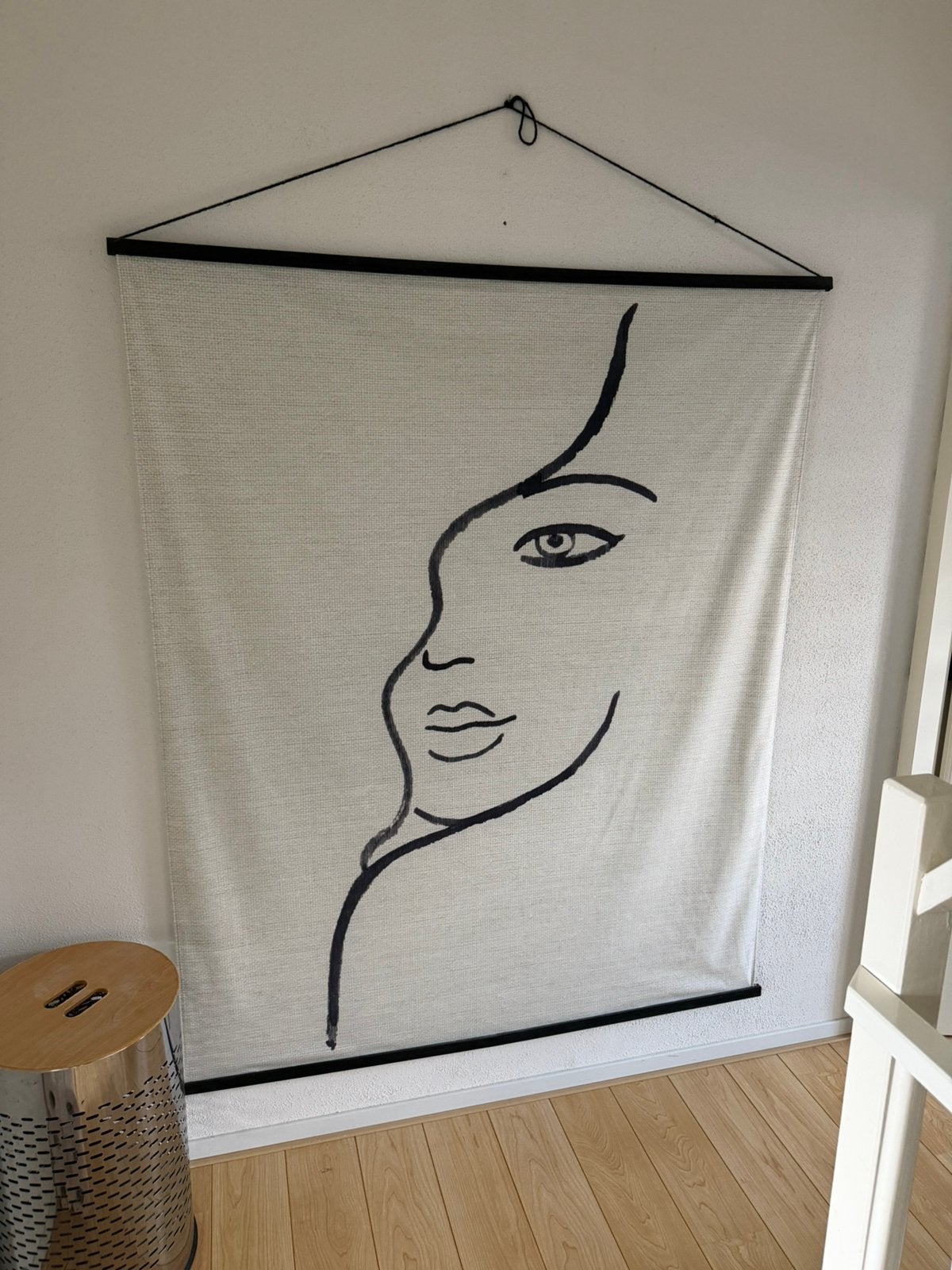 grote muurdecoratie, Ophalen, Gebruikt