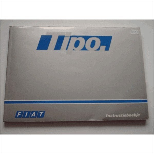 Fiat Tipo Instructieboekje 1988 #1 Nederlands, Ophalen of Verzenden