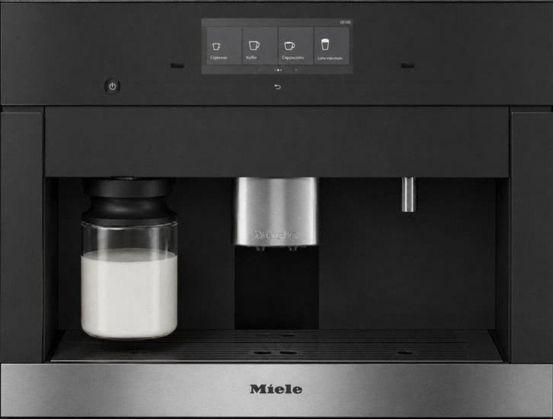 Miele koffiemachine cva6805, Witgoed en Apparatuur, Koffiezetapparaten, Ophalen, Afneembaar waterreservoir, Koffiemachine, Koffiebonen