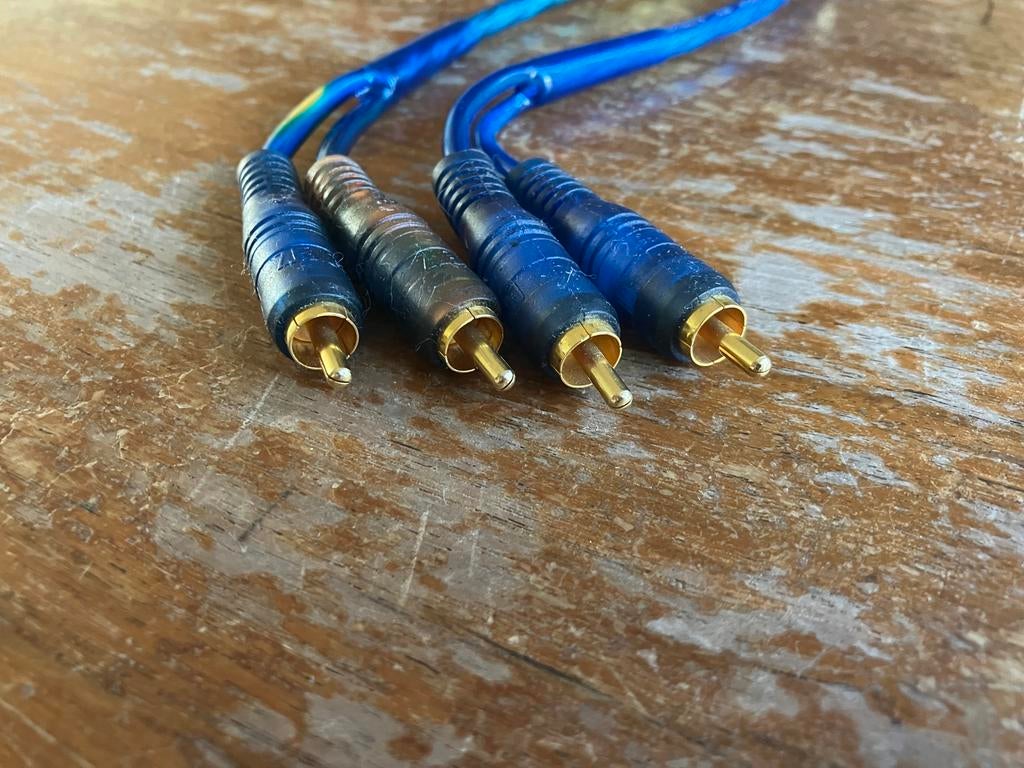 Audio Cable Munich By Audiotechnik Dietz RCA-splitters, Ophalen of Verzenden, Gebruikt, Minder dan 2 meter, Interlink-kabel