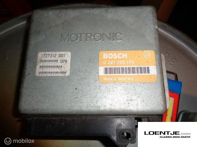 BMW E30 E34 E36 0261200174 ECU ECM BOSCH, Gebruikt, Ophalen of Verzenden, BMW