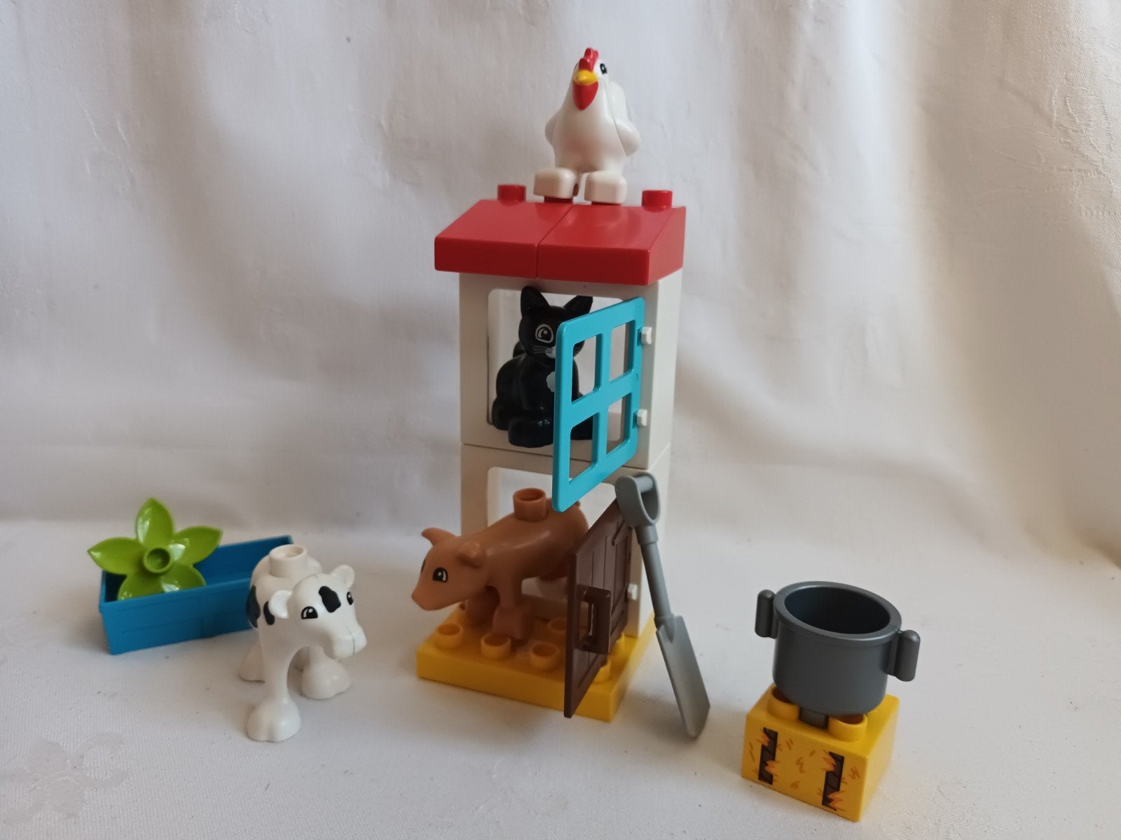 Lego Duplo boerderijdieren set 10870 Compleet, Ophalen of Verzenden, Zo goed als nieuw, Duplo, Complete set