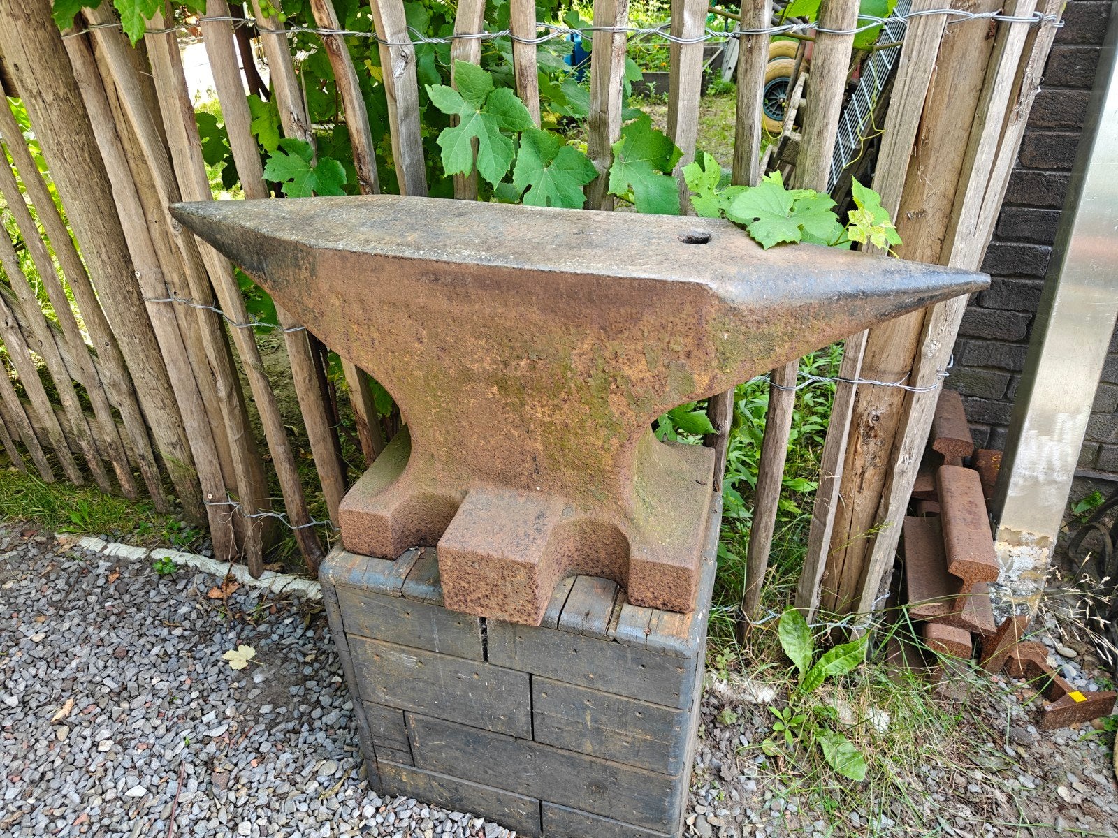 Aambeeld 245kg, Antiek en Kunst, Ophalen