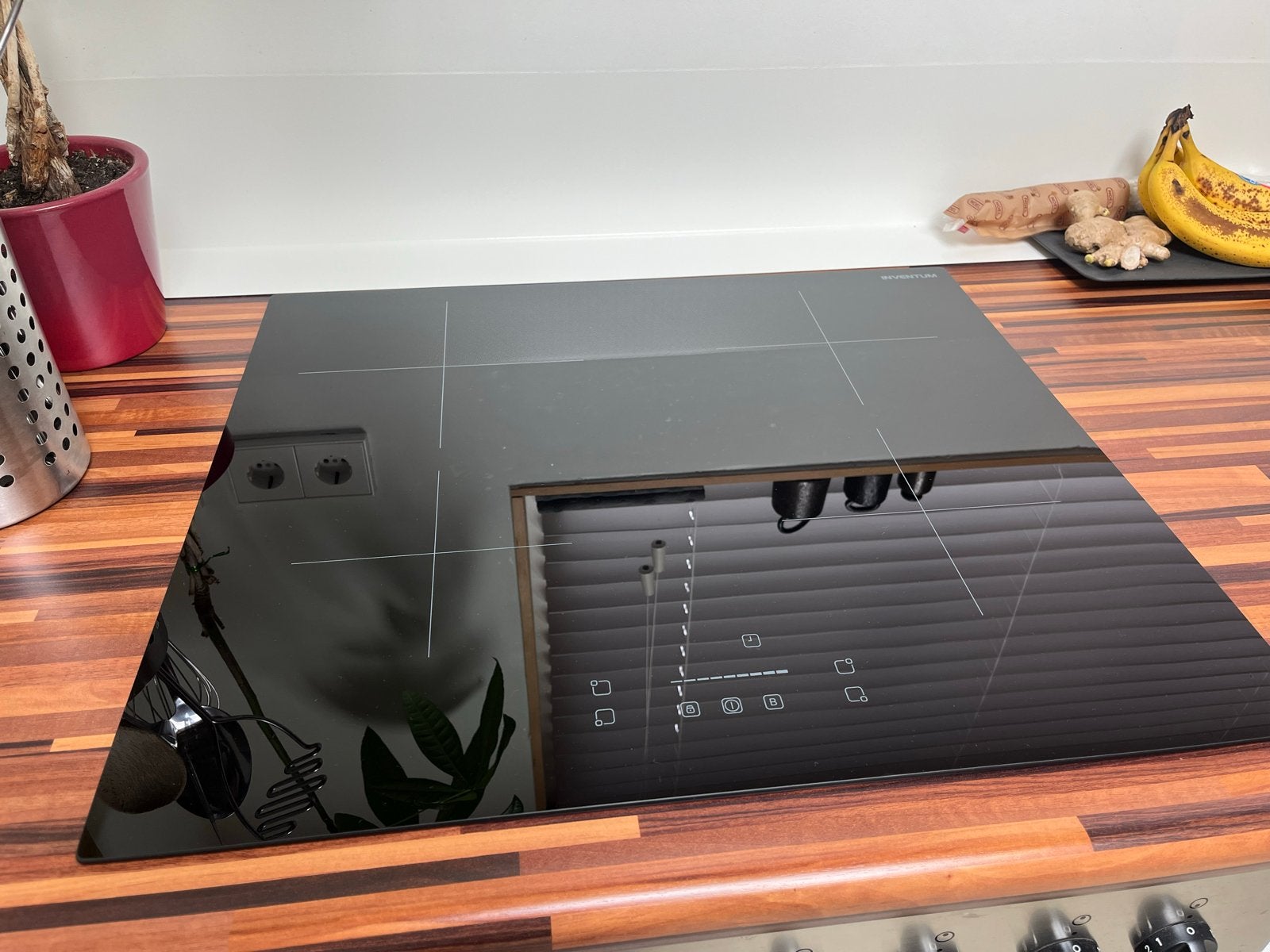 Inventum Inductie Kookplaat - Zo goed als nieuw, Witgoed en Apparatuur, Ophalen, 4 kookzones, Zo goed als nieuw, Inbouw