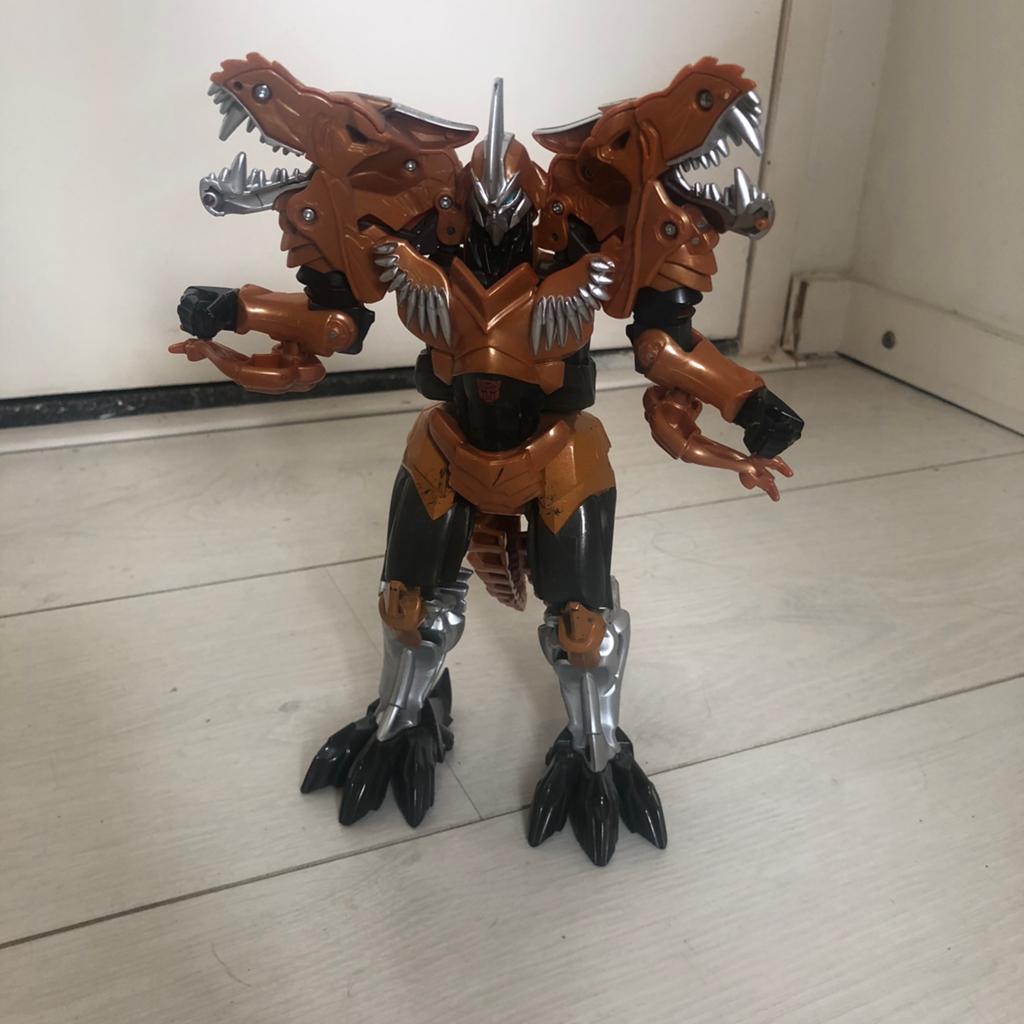 Hasbro Transformer robot dino, Overige generaties, Ophalen of Verzenden, Zo goed als nieuw