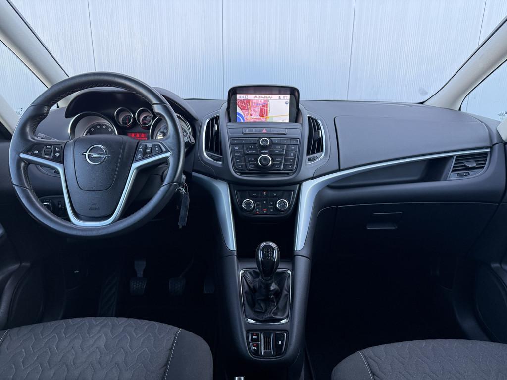 Opel Zafira Tourer 1.4 Design Edition Navigatie/Trekhaak/Cam, Auto's, Opel, Euro 5, Stof, Gebruikt, 4 cilinders