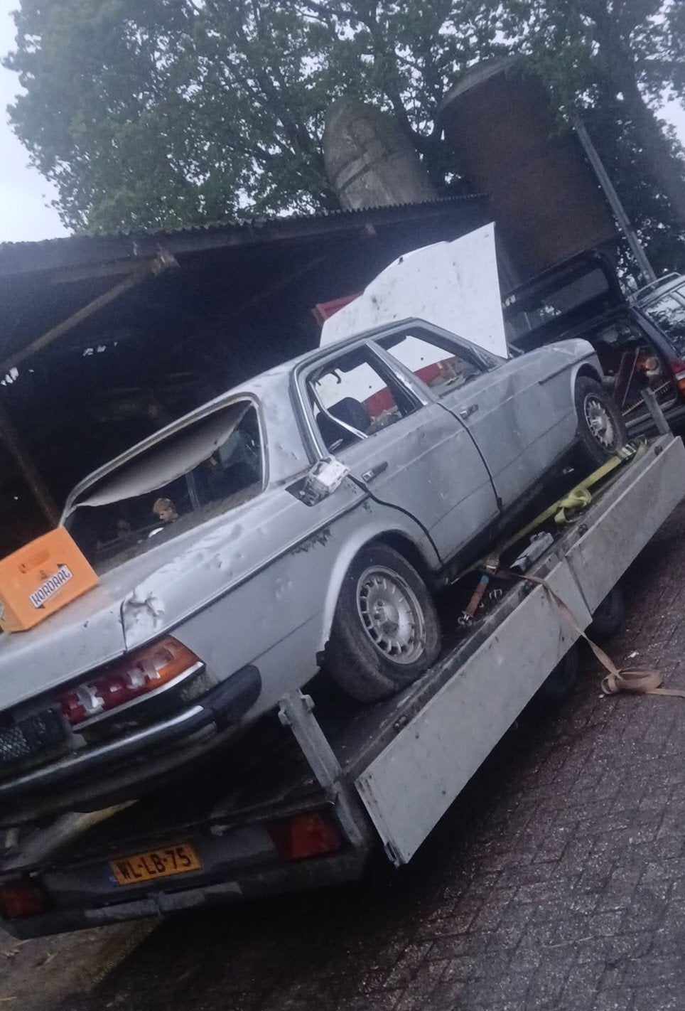 gezocht loop of sloop auto's, Ophalen