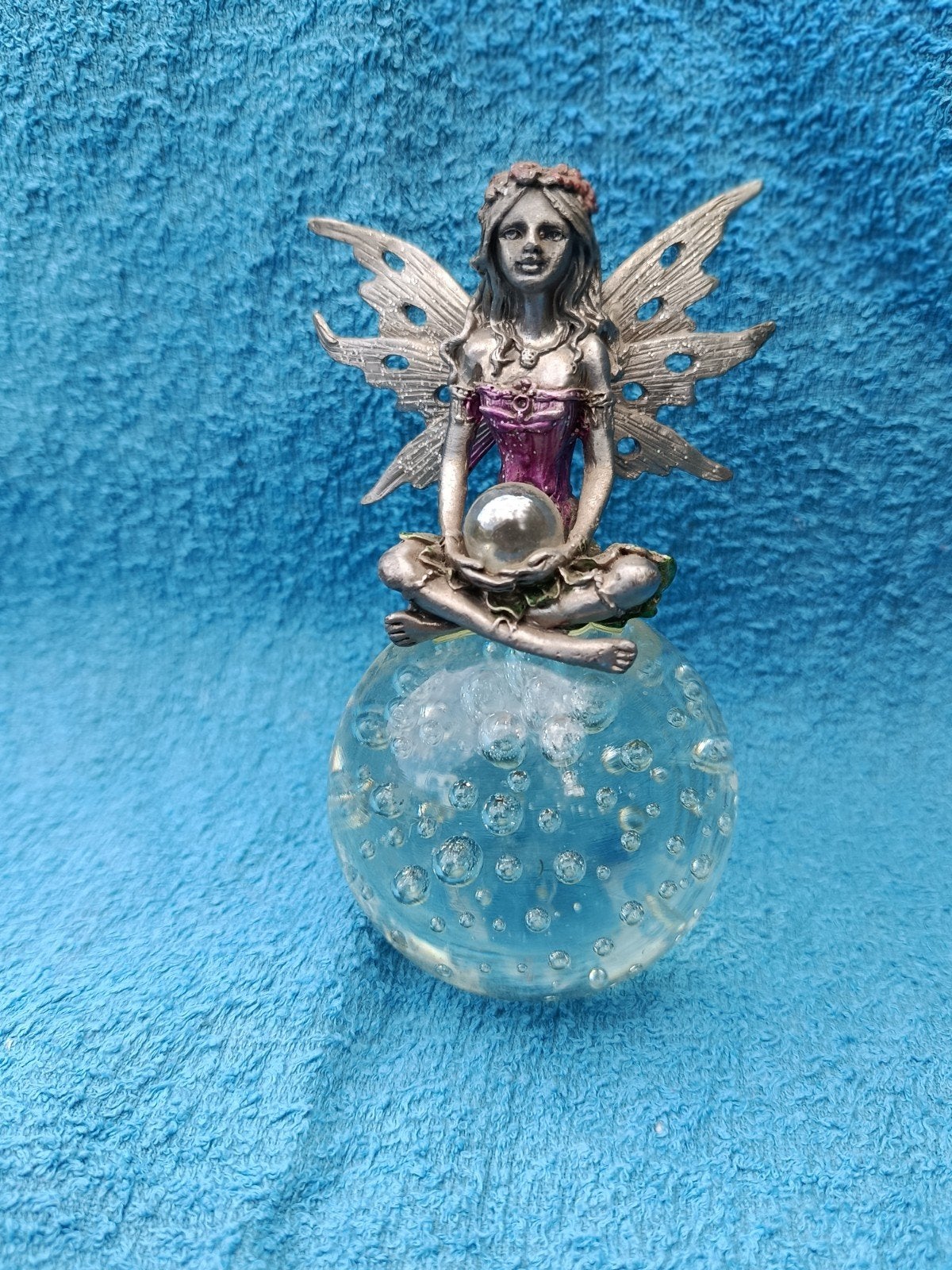 Fantasy Elfje op Glazen Bol, Verzamelen, Beelden en Beeldjes, Ophalen