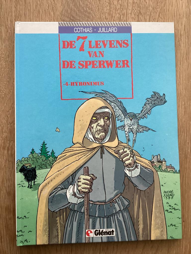 De 7 Levens van de Sperwer - 4: Hyronimus (Hardcover), Boeken, Stripboeken, Eén stripboek, Ophalen of Verzenden, Zo goed als nieuw