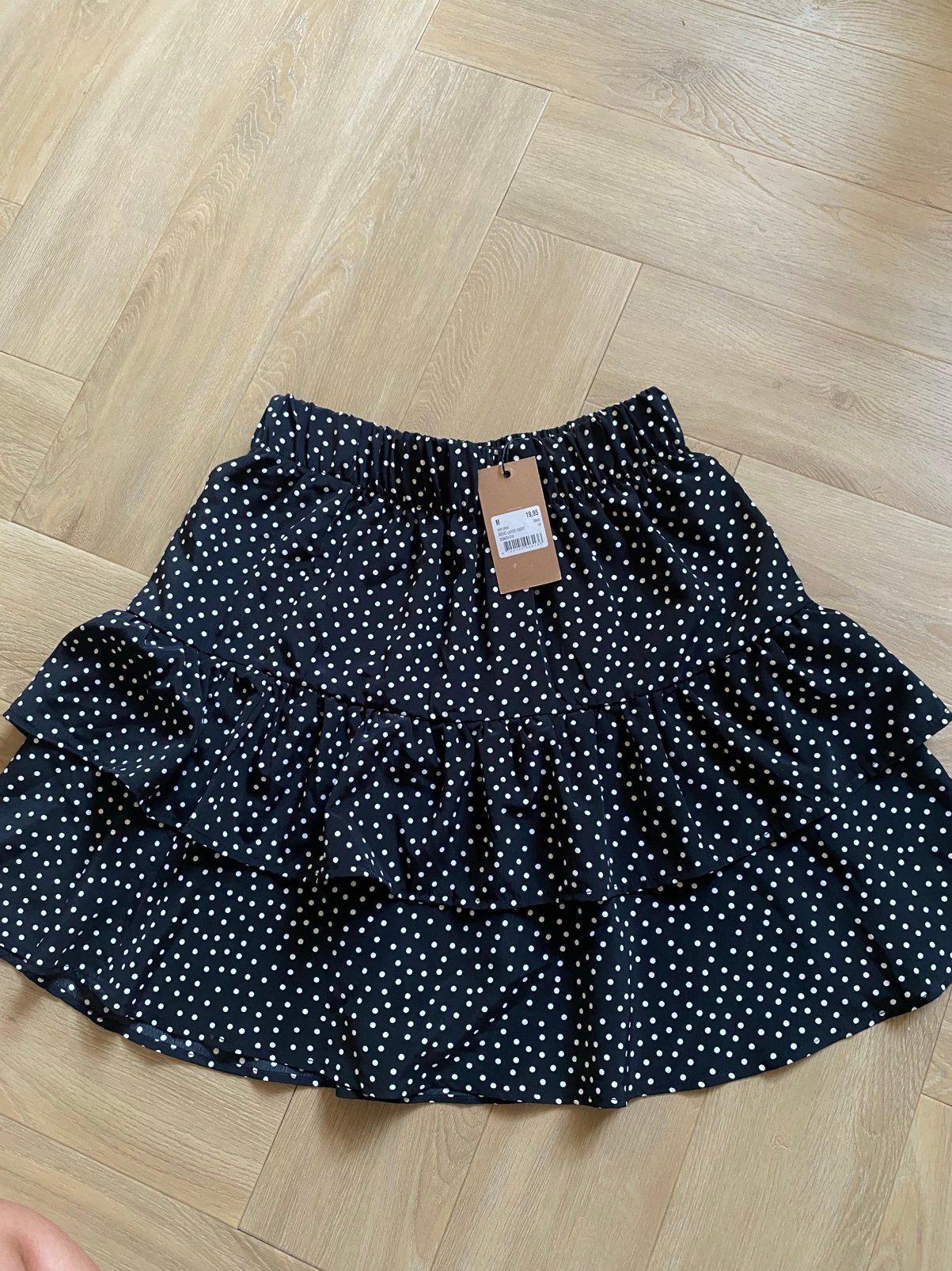 Nieuwe Reverence zwarte stippen rok. Maat m, Maat 38/40 (M), Zwart, Nieuw, Ophalen of Verzenden