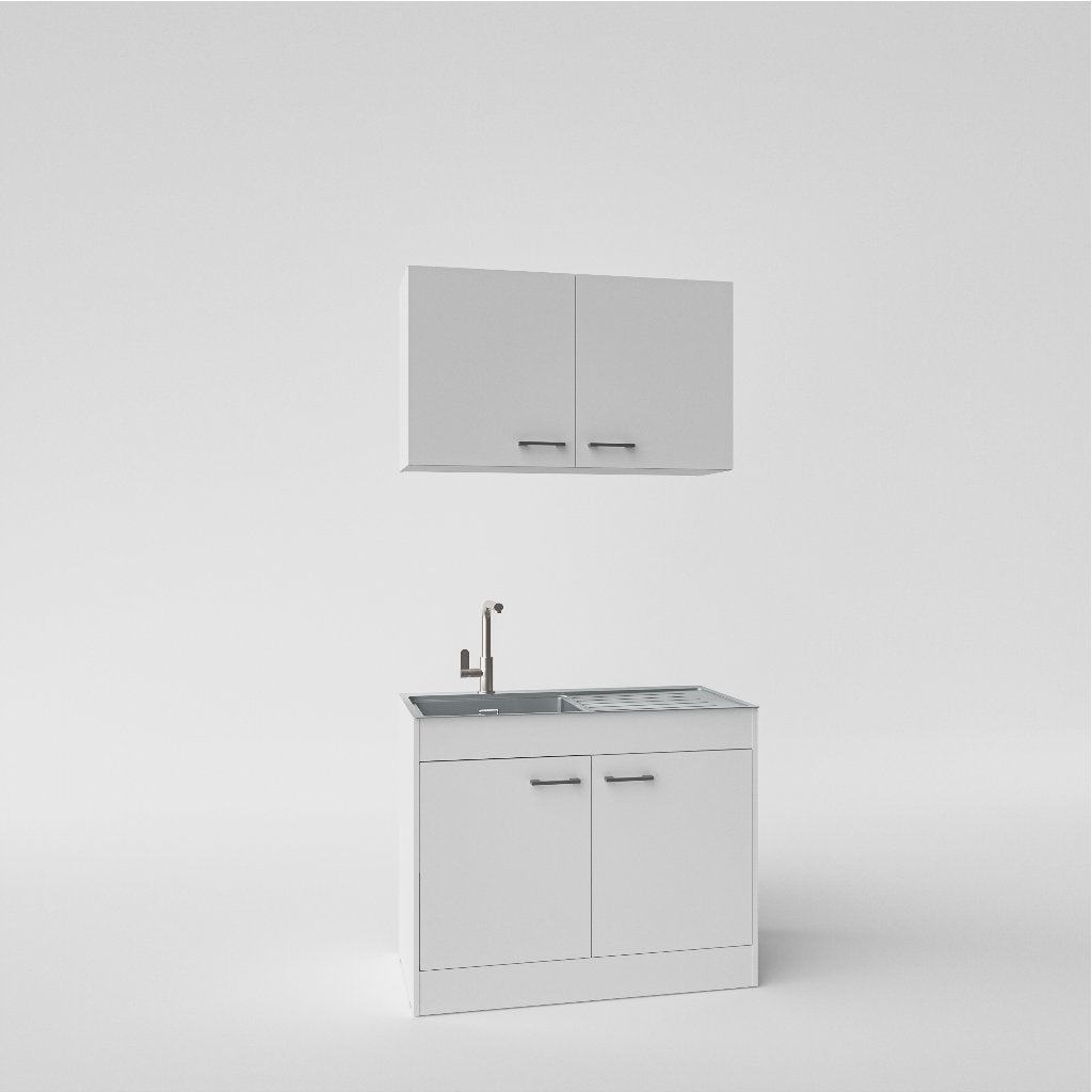 keuken 1 meter nieuw beste deal beste prijs nieuw actieactie, Huis en Inrichting, Keuken | Complete keukens, Wit, Nieuw, Enkelwandige keuken