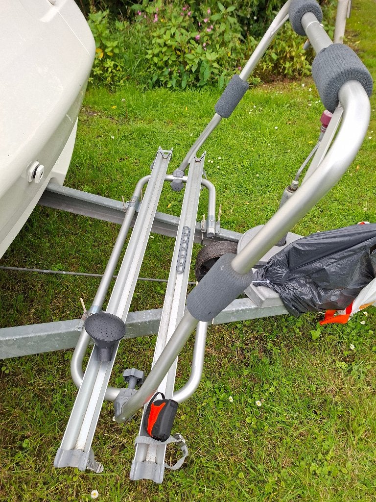 Fietsen drager caravan, Ophalen, Gebruikt