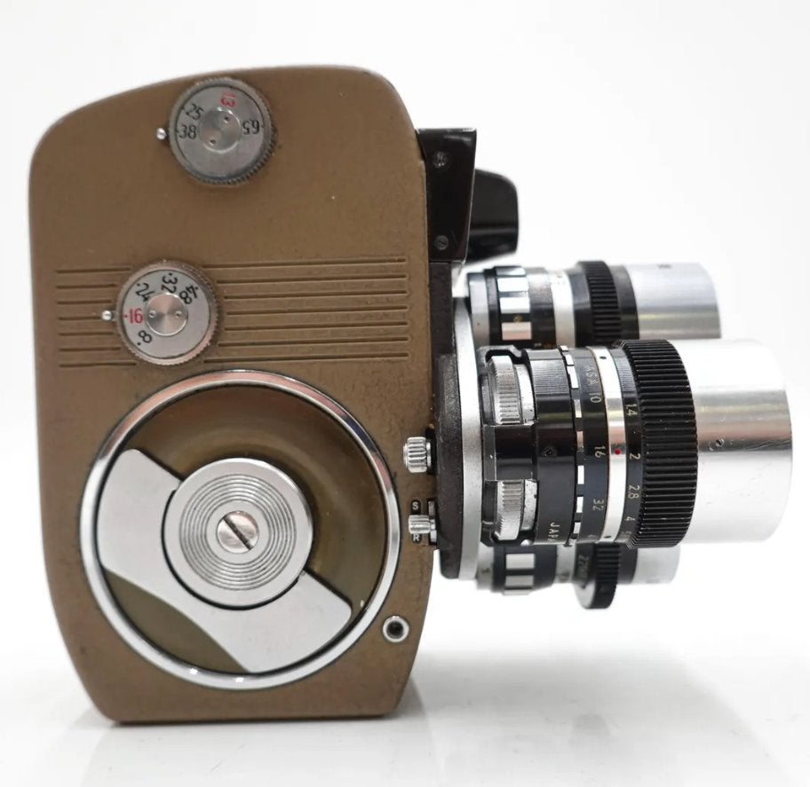 Sankyo 8-E Dubbele 8mm camera, Ophalen of Verzenden, 8mm, Camera