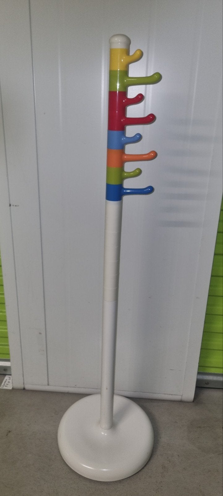 Ikea vintage kleurrijke staande kapstok, Kunststof, Gebruikt, 100 tot 150 cm, Ophalen of Verzenden