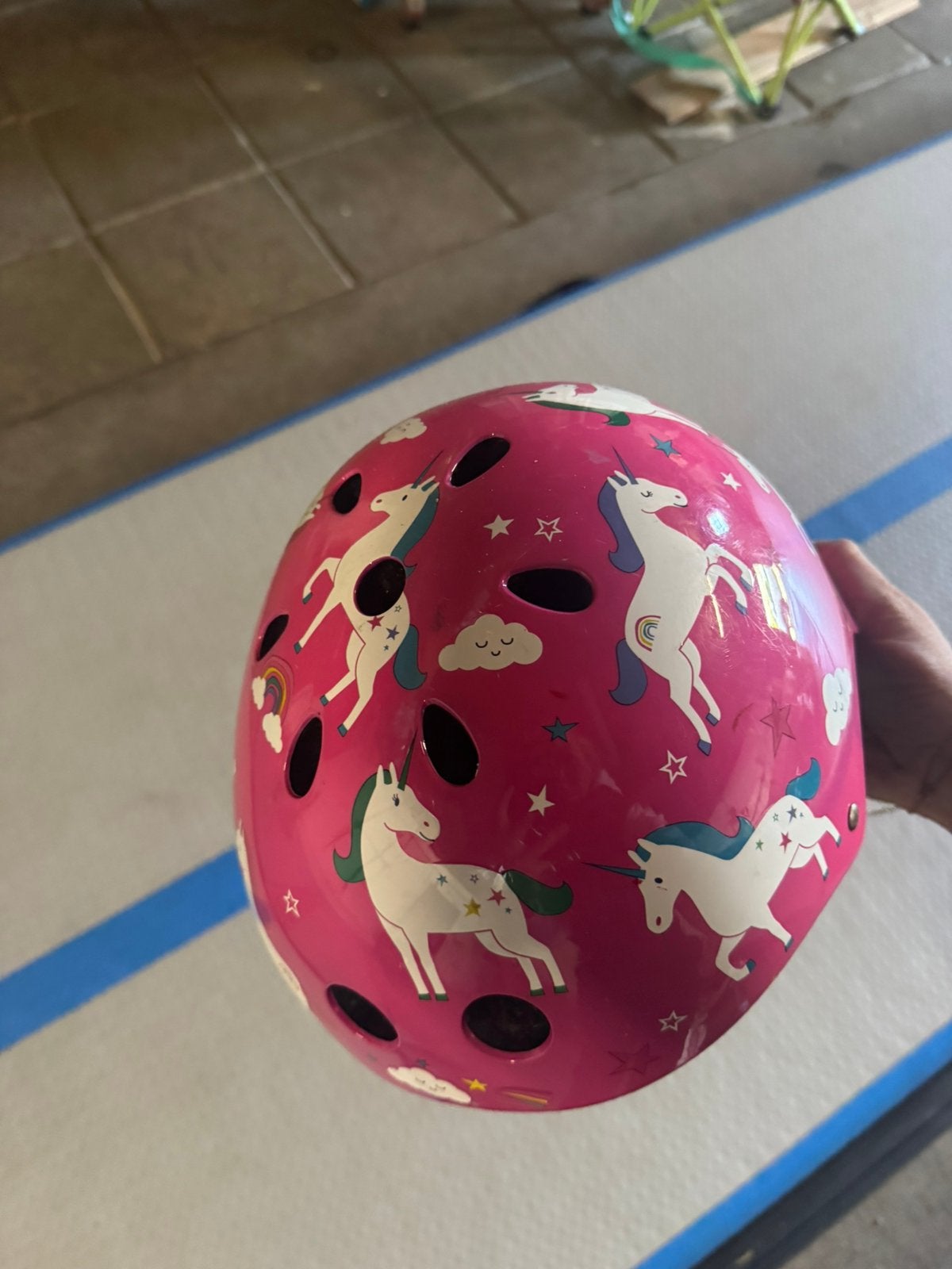 Helm met lamp, Ophalen, Zo goed als nieuw