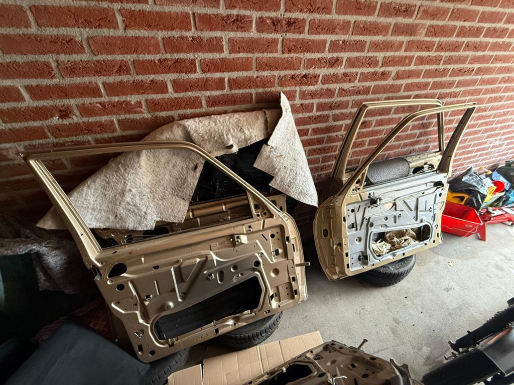 W126 deuren 4 stuks, Auto-onderdelen, Ophalen, Mercedes-Benz, Gereviseerd, Voor