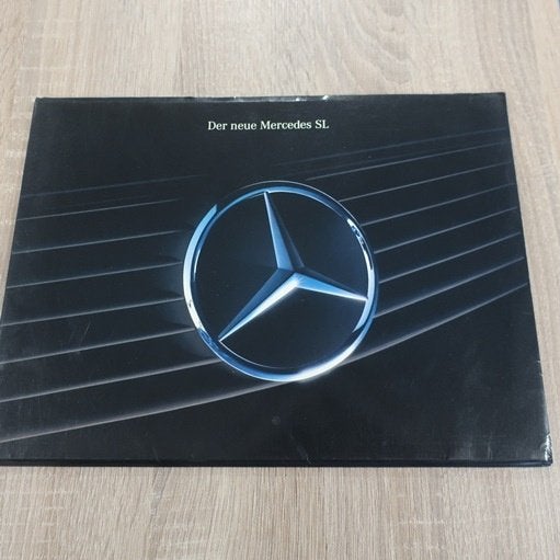 Mercedes Benz SL R129 folder brochure origineel SET PRIJS, Ophalen of Verzenden, Gelezen, Mercedes