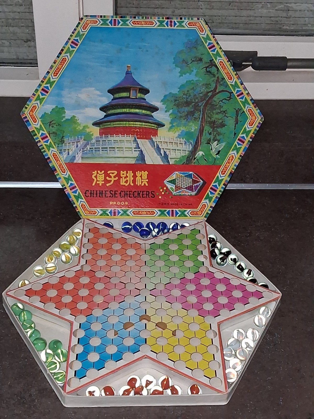 chinese checkers vintage nieuwstaat !!, Ophalen of Verzenden, Zo goed als nieuw
