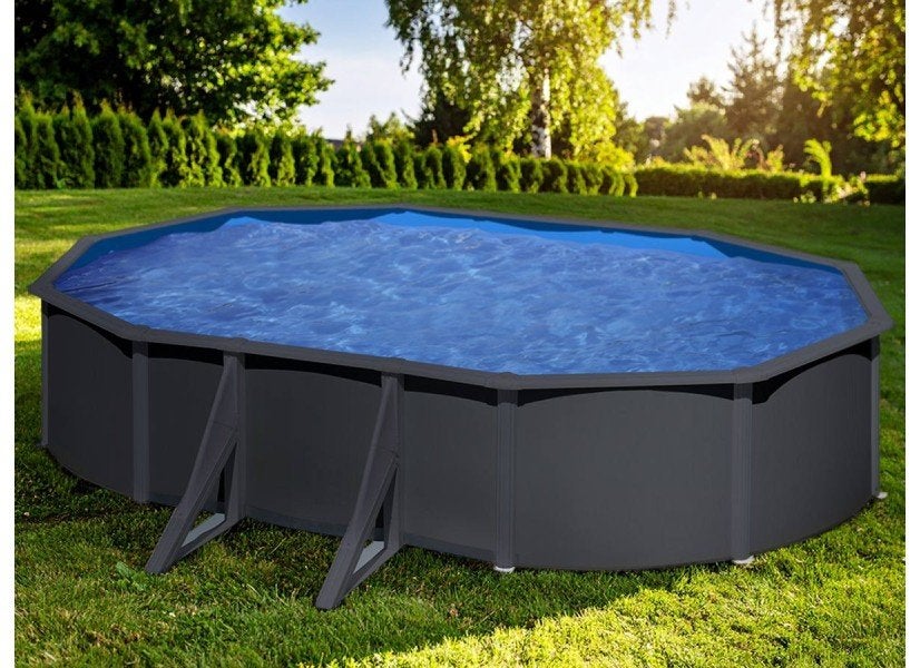 Te koop Gre dream pool 120 anthracite fluidra gloednieuw, 120 cm of meer, Ophalen of Verzenden, Ovaal, 300 cm of meer