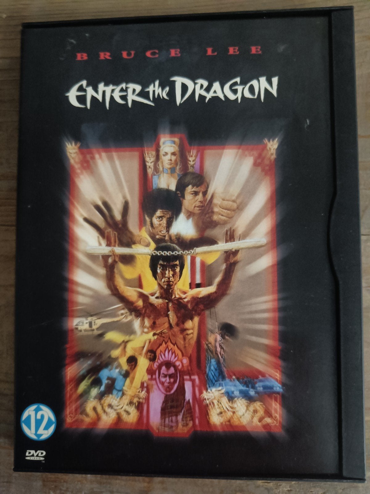 Enter the Dragon (Bruce Lee) DVD - Actieklassieker, Gebruikt, Spaans, Frans, Inclusief doosje