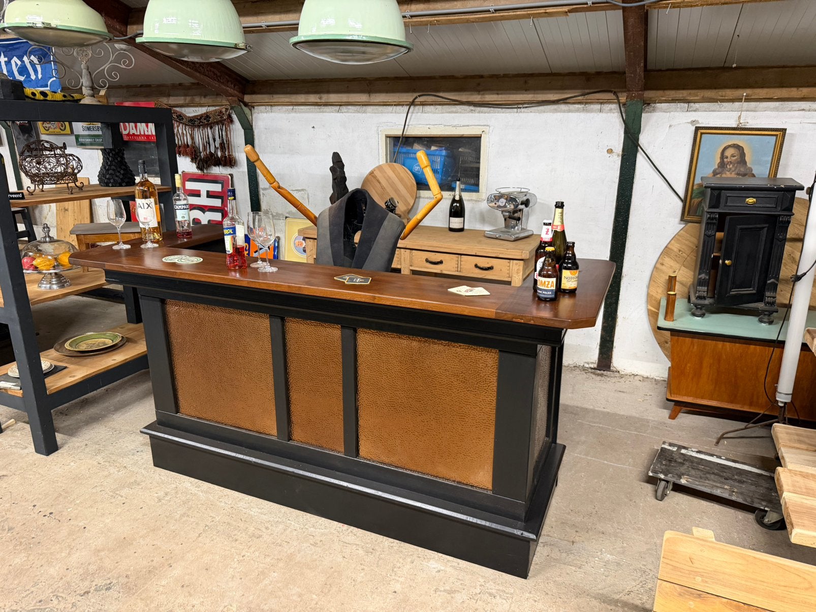 Bar toog balie mancave cafe mooi, Ophalen, M, Zo goed als nieuw, M