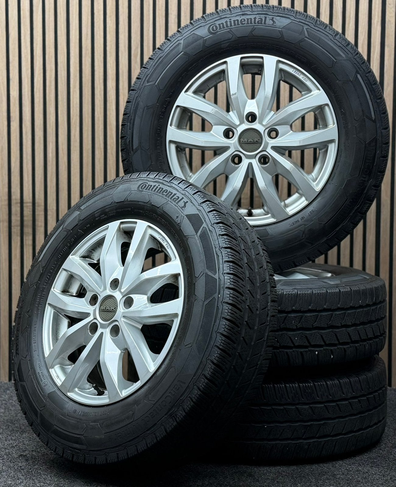 WINTER! 16 inch MAK Load 5 - VW Crafter MAN TGE 5x120 ET60, Ophalen, Bestelwagen, 16 inch, .
