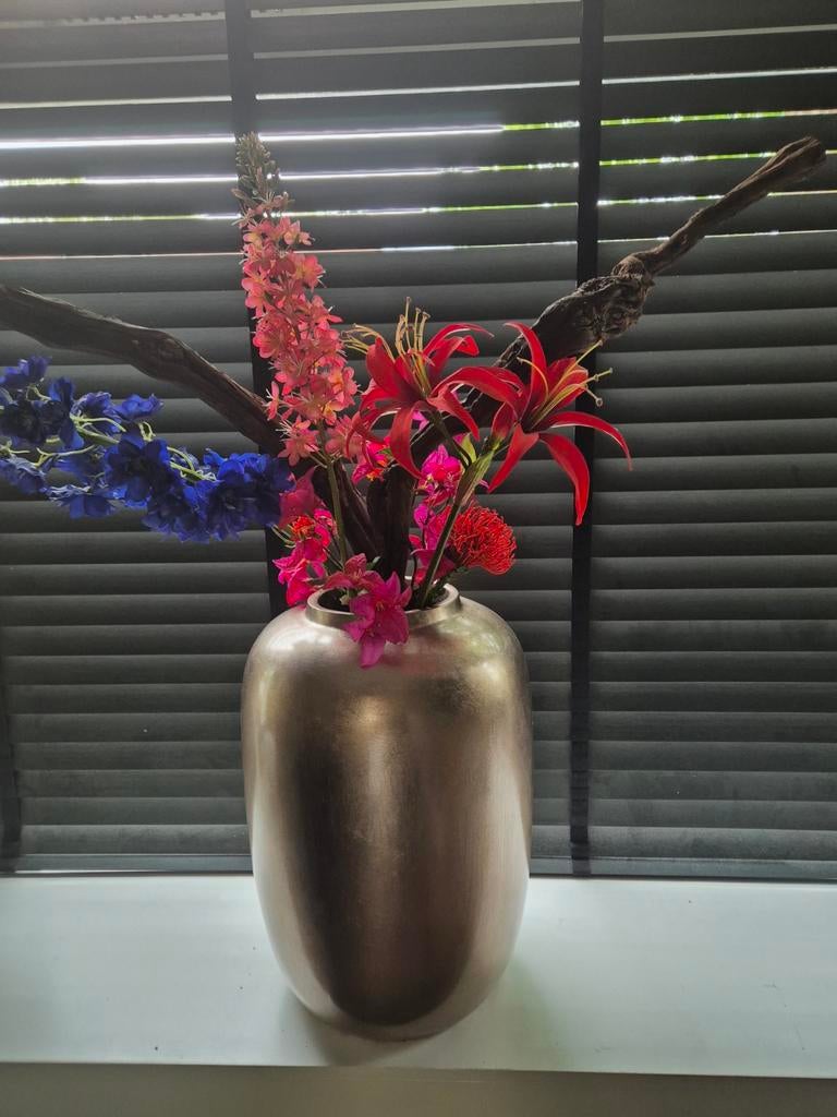 Kunstbloemen pot xxl zijden intratuin, Huis en Inrichting, Ophalen of Verzenden, Zo goed als nieuw