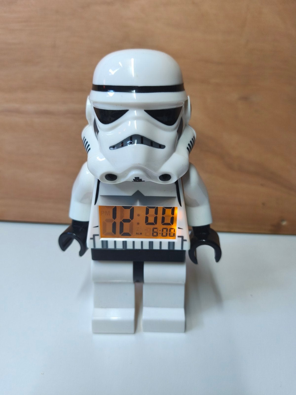 Lego wekker Star Wars Stormtrooper, Ophalen of Verzenden, Zo goed als nieuw, Lego