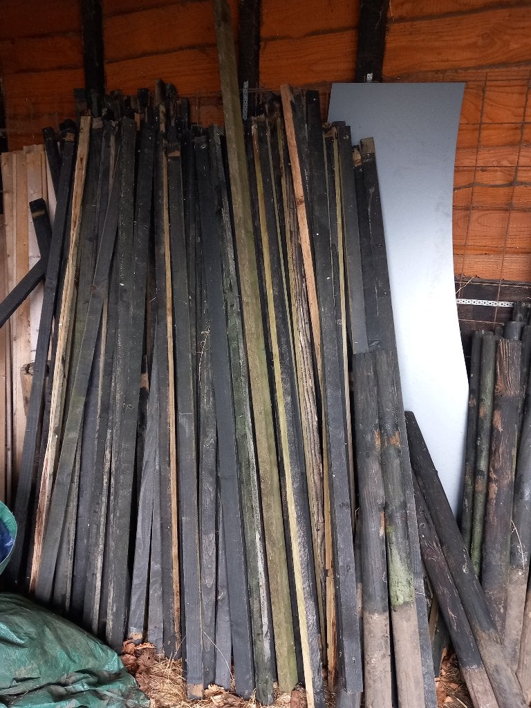 Geïmpregneerde latten Douglas, Gebruikt, Minder dan 25 mm, Plank, Ophalen