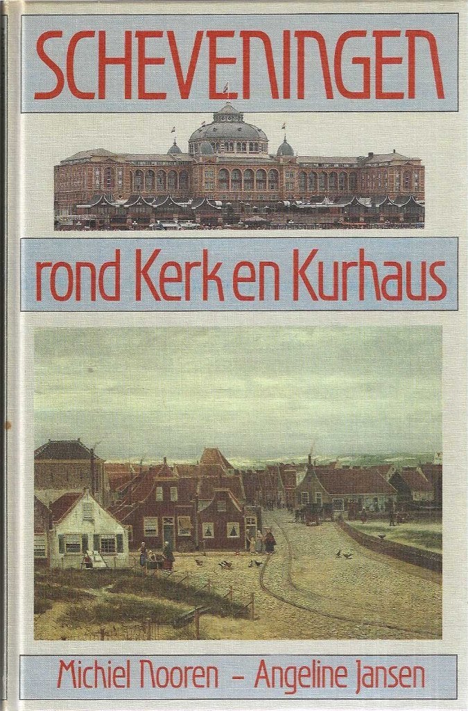 Scheveningen rond Kerk en Kurhaus, 19e eeuw, Verzenden, Zo goed als nieuw, Zie beschrijving