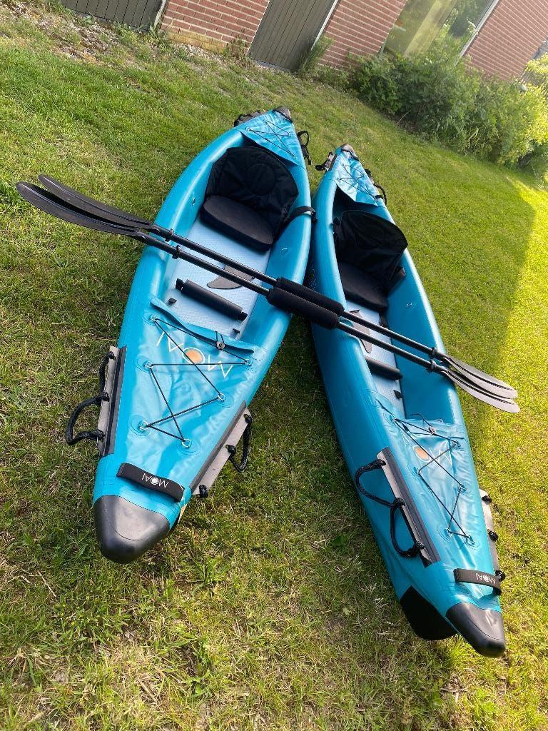 2 Nieuwe MOAI Kanaloa Kano's Kayak 360 lang Compleet, Ophalen, Eén persoon, Kajak, Nieuw