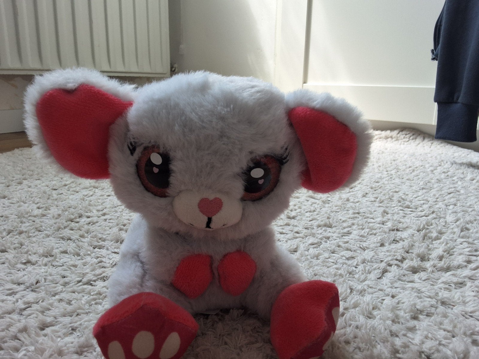 Schattige Gigo knuffel muis - Zo goed als nieuw, Ophalen, Muis, Overige merken, Overige karakters