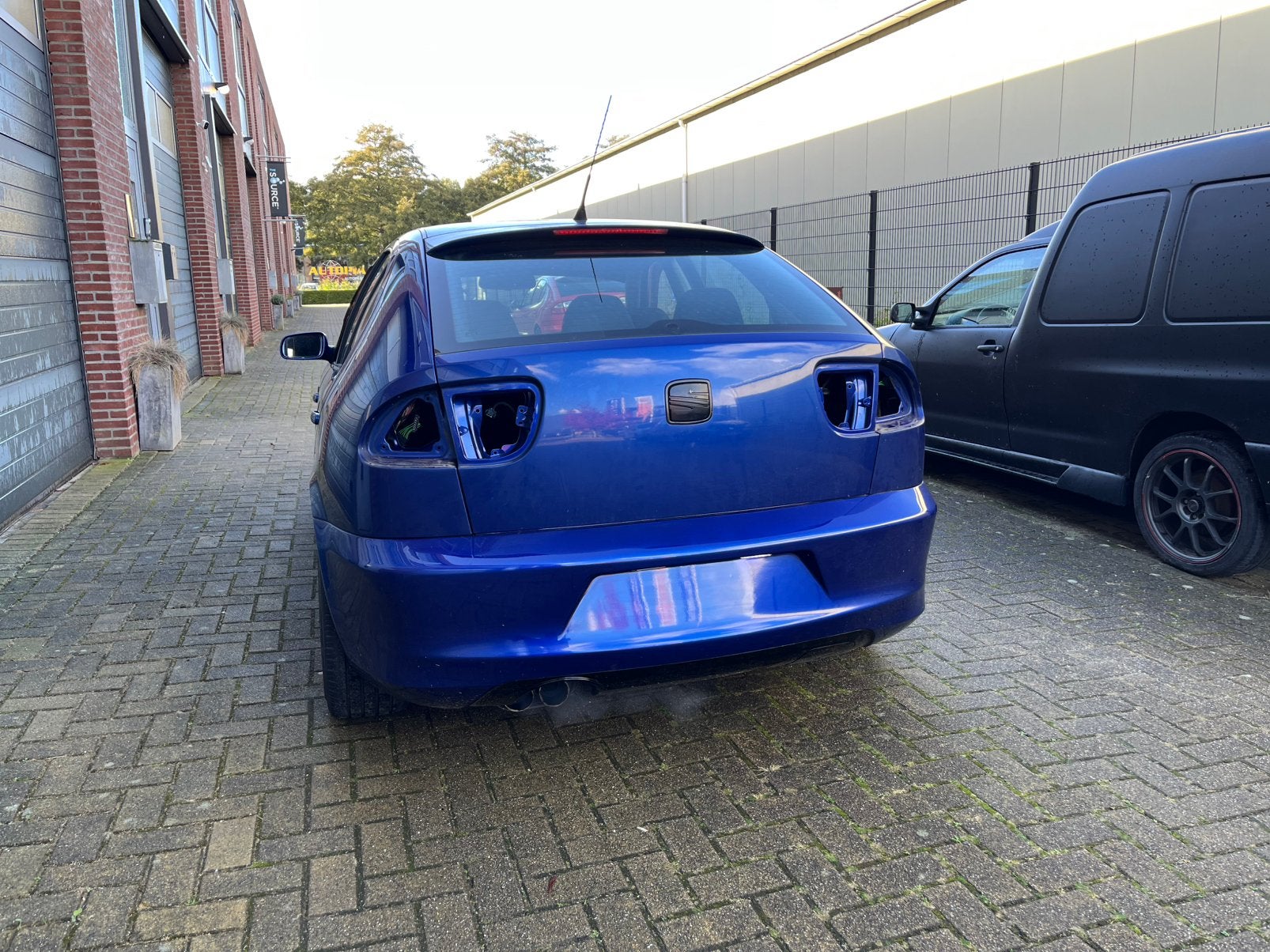 Te koop: Cupra R achterbumper Seat Leon 1m, Ophalen, Gebruikt, Achter, Bumper
