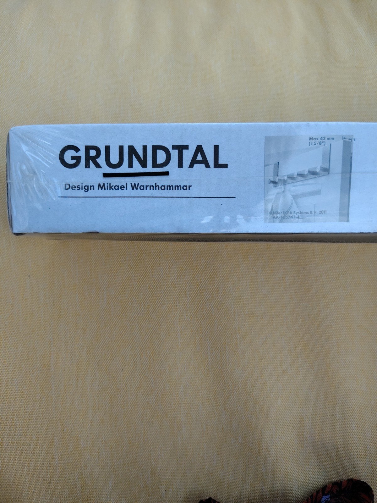 IKEA Grundtal deurkapstok - Mikael Warnhammar design, Ophalen of Verzenden, Nieuw, Metaal, Overige typen