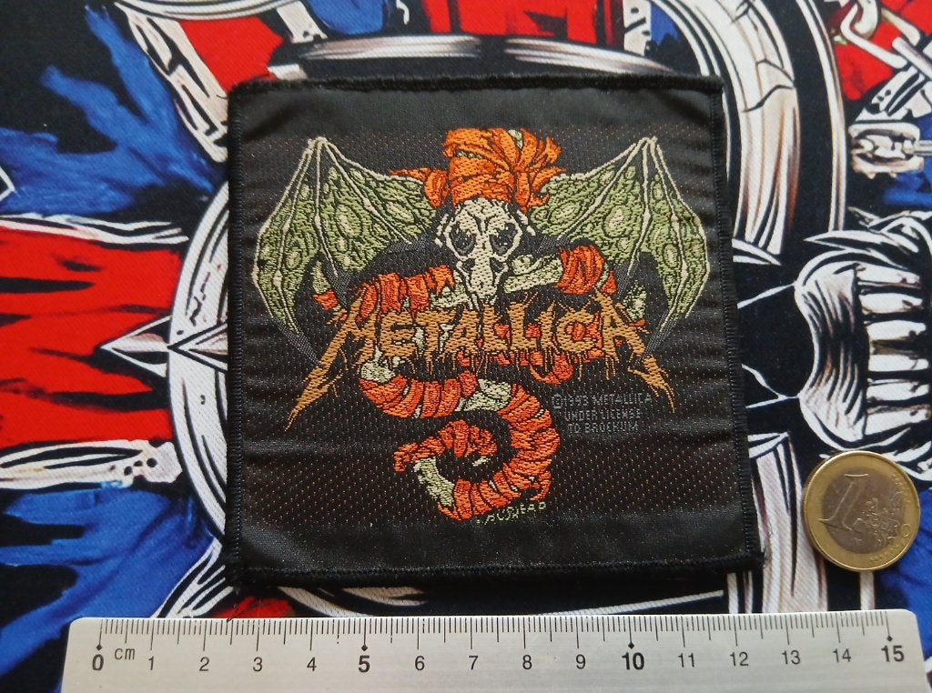 Metallica zeldzame   1993 wherever i may roam patch 68, Ophalen of Verzenden, Nieuw, Kleding