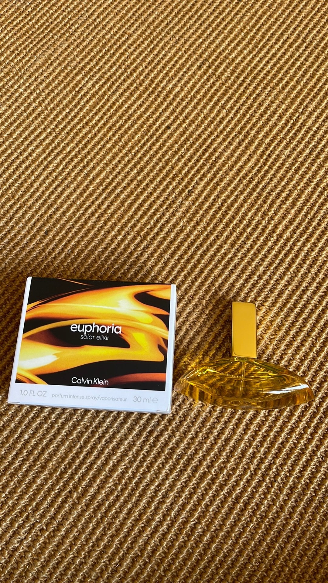 Calvin Klein Euphoria solar elixir parfum, Verzamelen, Verzenden, Nieuw, Parfumfles, Gevuld
