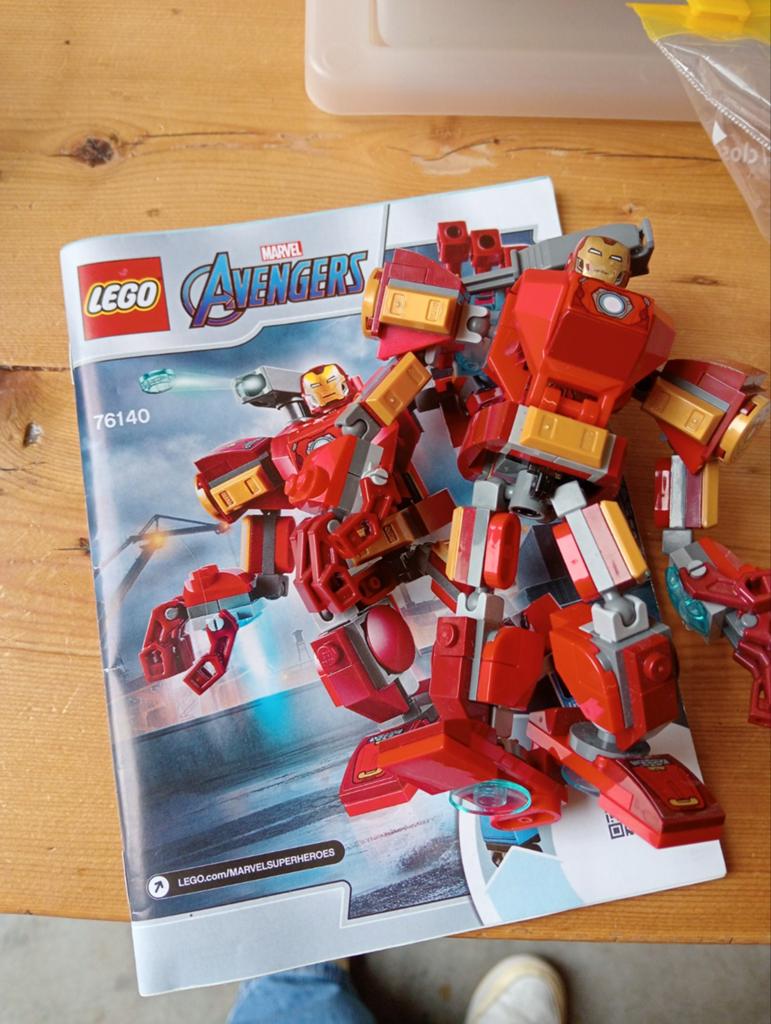 Lego Marvel Avengers Iron Man Mech (76140), Ophalen of Verzenden
