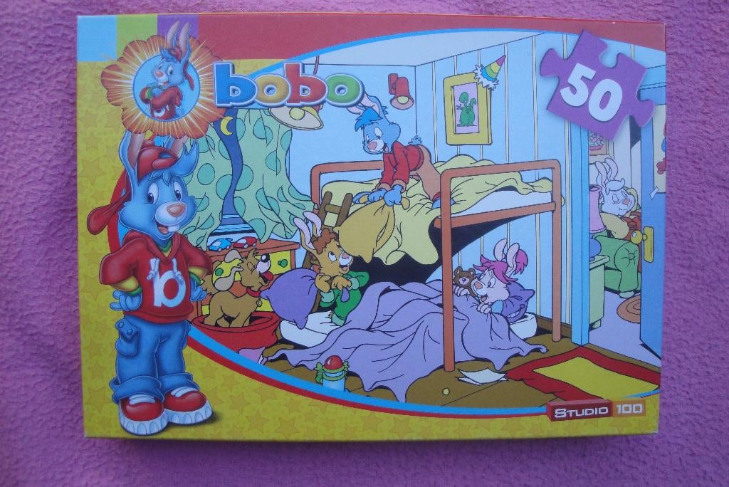 STUDIO 100 KINDERPUZZLE    50 grote stukjes voor 1.50euro., Ophalen of Verzenden, Minder dan 500 stukjes, Zo goed als nieuw, Legpuzzel