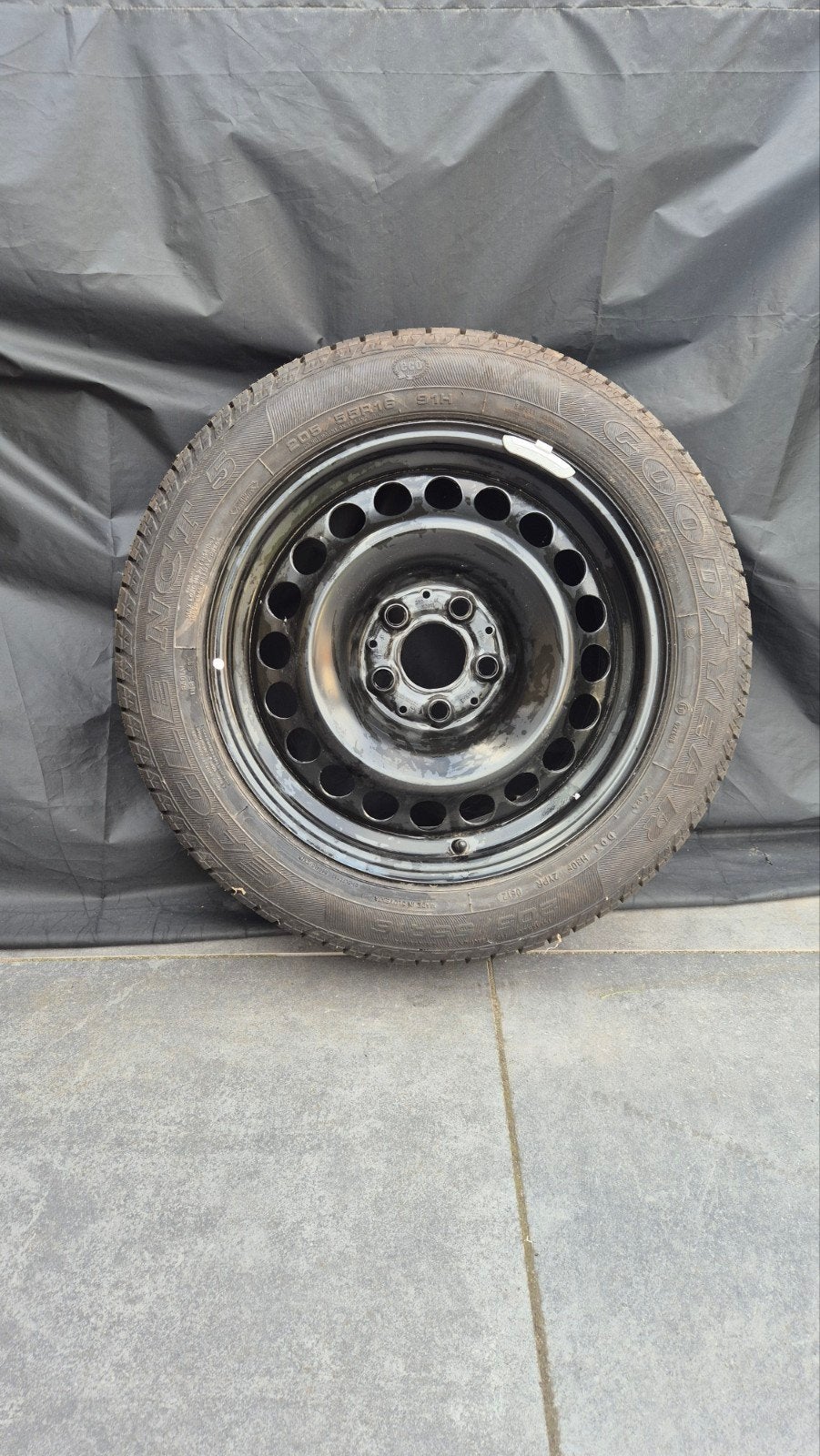 Goodyear Eagle Sport All Season band op velg 205/55R16, Auto-onderdelen, Banden en Velgen, 16 inch, Banden en Velgen, Nieuw, All Season