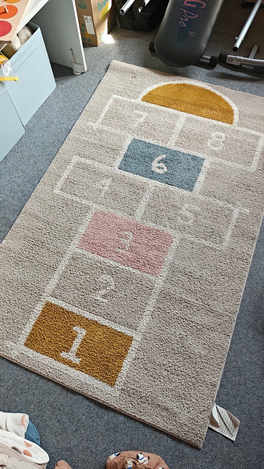 Ikea Vloerkleed Hinkelen Speelkleed Kinderkamer, Ophalen, 100 tot 150 cm, Kinderkamer, Speels, Modern, Zo goed als nieuw