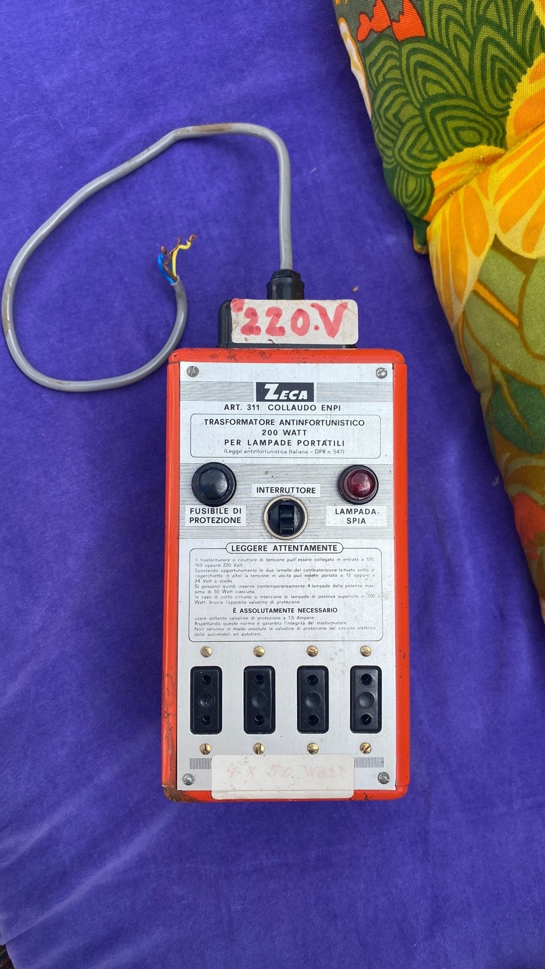 Transformator, Ophalen of Verzenden, Gebruikt