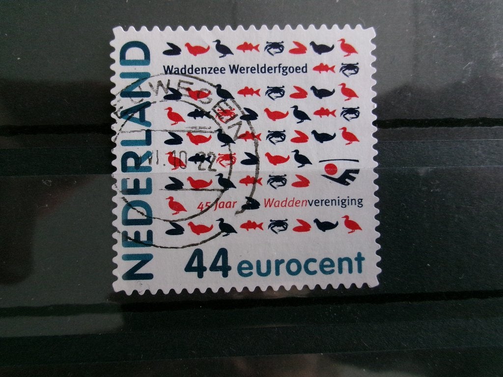 2010 - waddenzee, werelderfgoed (611e), Verzenden, Gestempeld