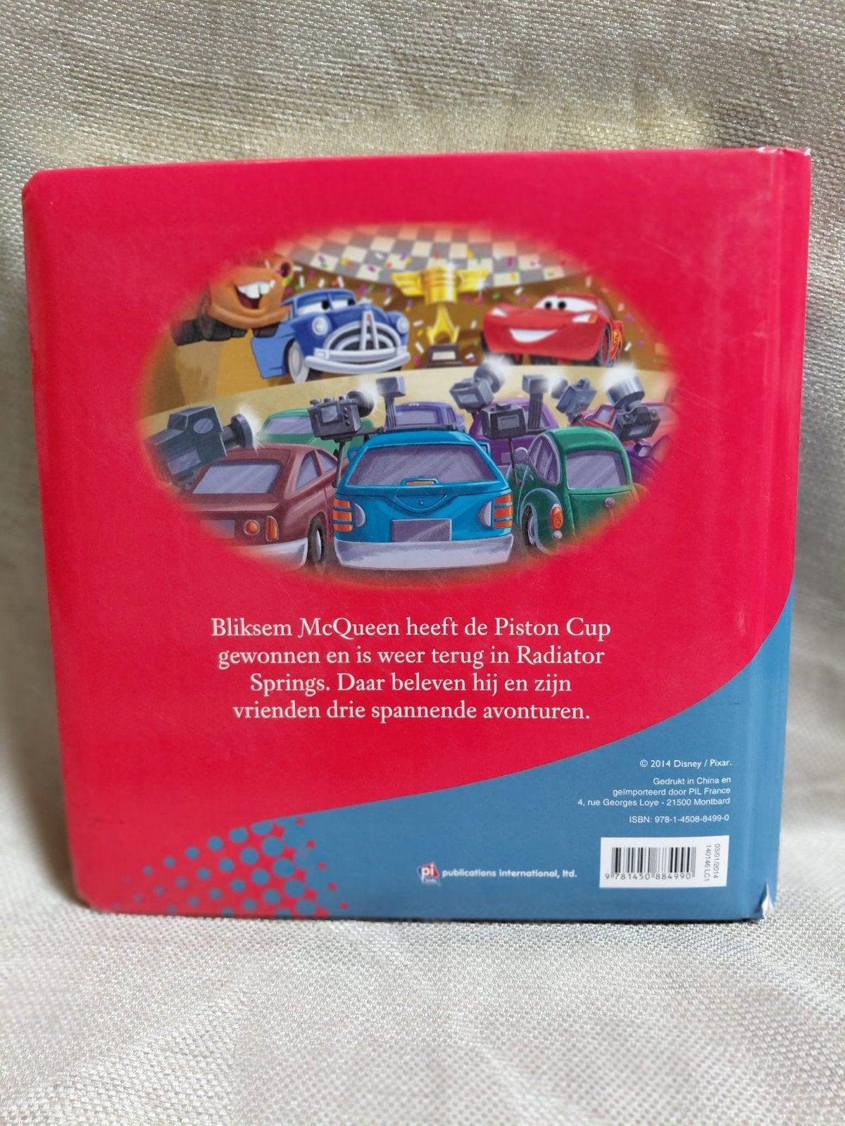 Disney Pixar Cars: Bliksem en zijn vriendjes boek, Ophalen of Verzenden, Gelezen, Disney / Pixar, 2 tot 3 jaar