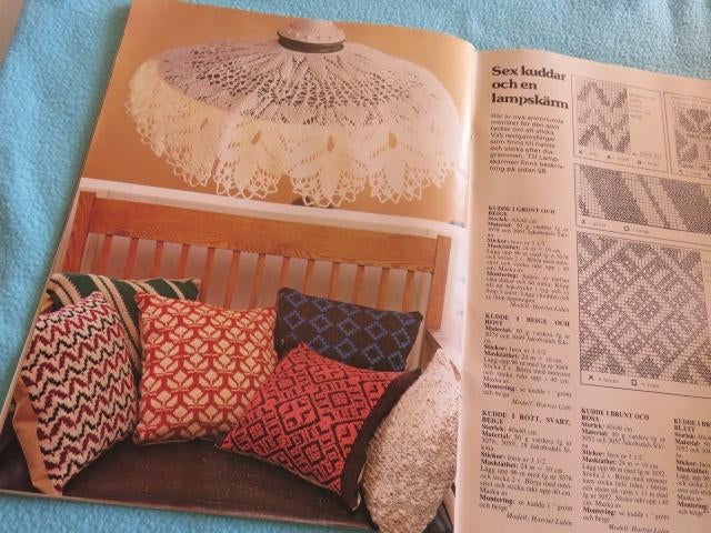 Vintage Zweeds handwerkboek: haken, breien en macramé, Boeken, Ophalen of Verzenden, Zo goed als nieuw, Sport en Vrije tijd