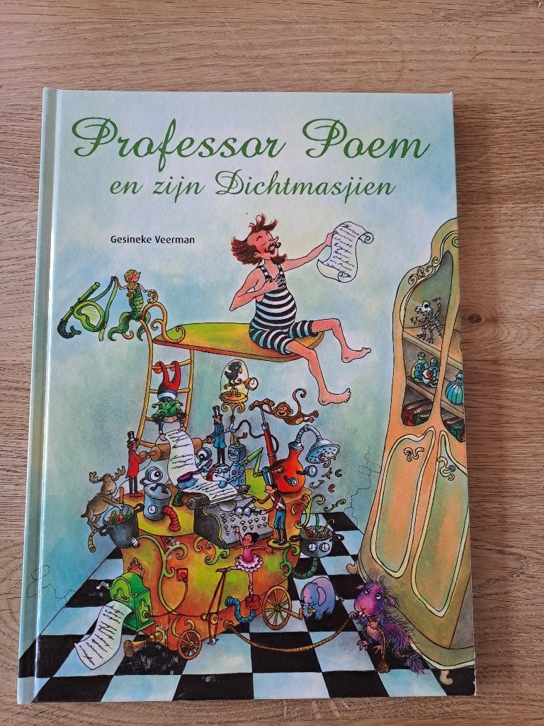 PROFESSOR POEM  EN ZIJN DICHTMASJIEN. GESINEKE VEERMAN., Gelezen, Gesineke Veerman, Fictie algemeen, Jongen of Meisje