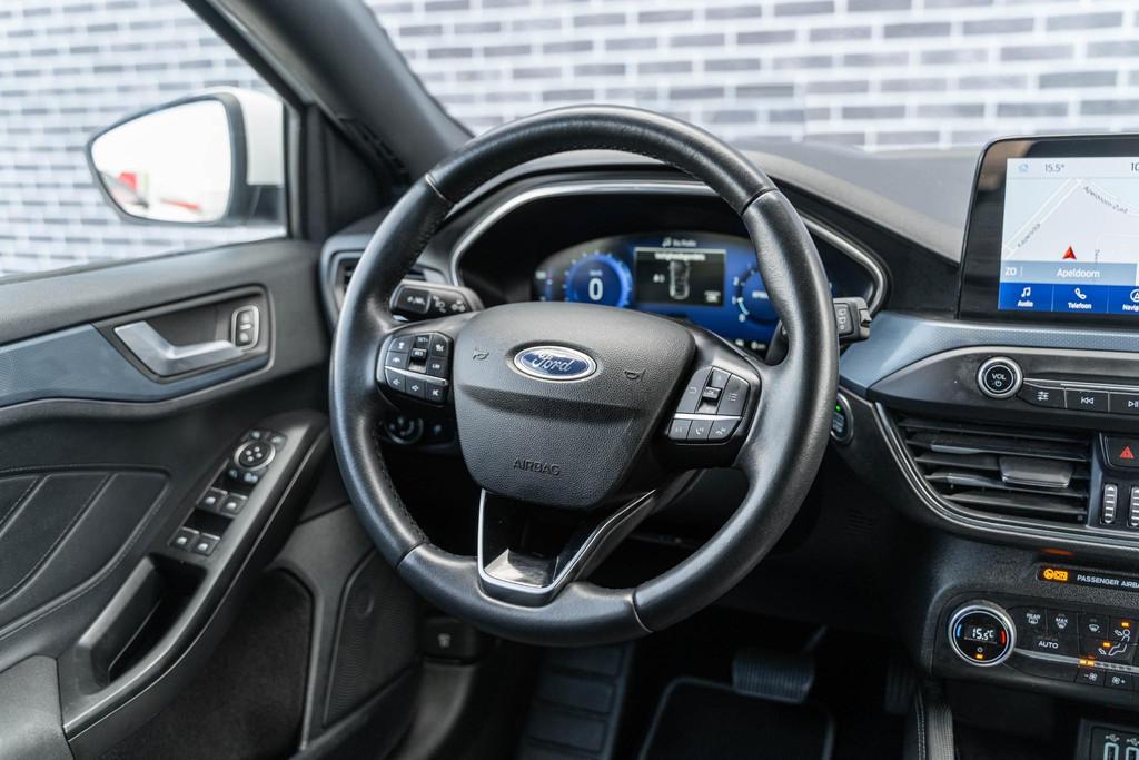 Ford Focus Wagon 1.5 EcoBoost 150 Active X Business | Cruise, 1345 kg, Stof, 150 pk, Wit