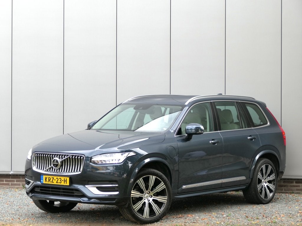 Volvo XC90 2.0 T8 AWD Inscription 12MND garantie Harman Kard, Auto's, 12 maanden, Gebruikt, 4 cilinders, Blauw